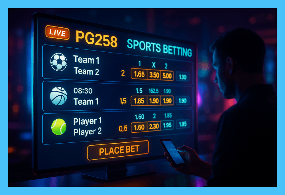 Apostas esportivas no cassino online PG258